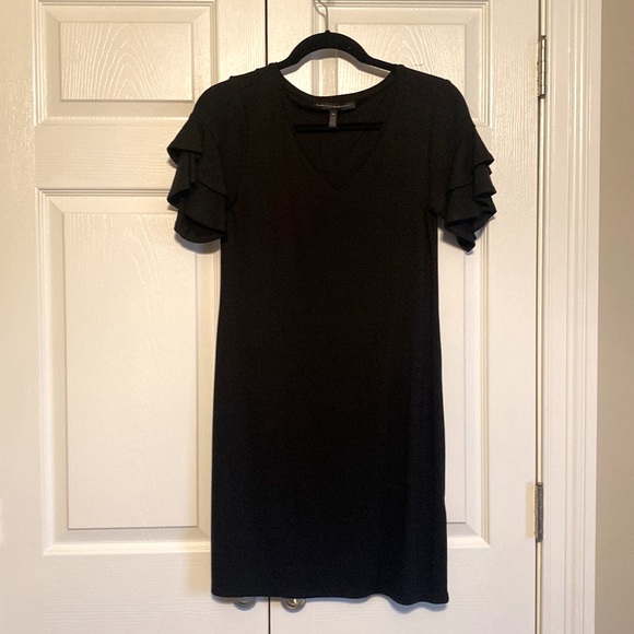 White House Black Market Dresses & Skirts - WHBM NWOT Sneaker dress/t-shirt dress. Black. Size XS